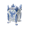 Garden Party Cachepot with Blue Phoenix