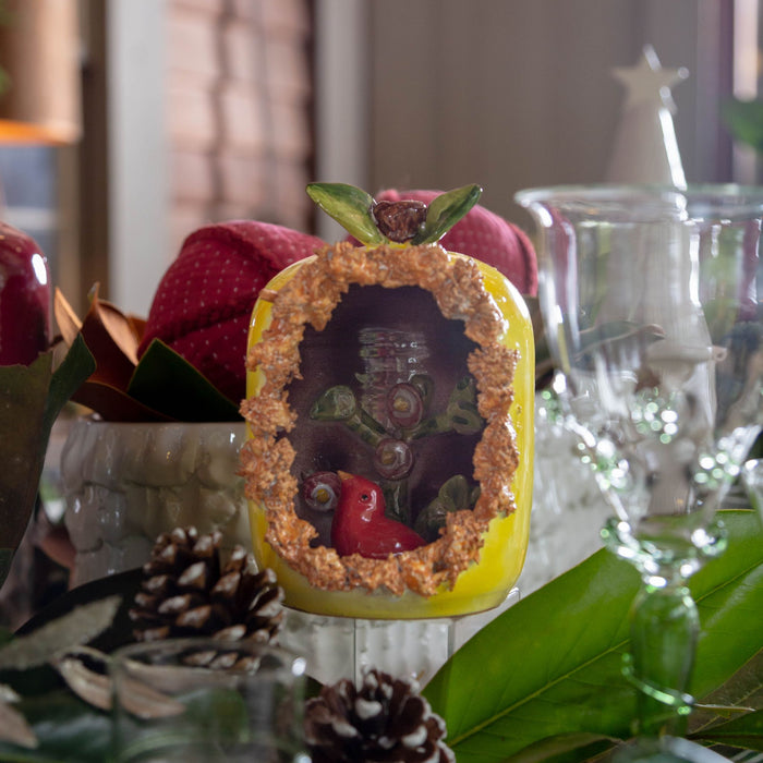 Ceramic Fruit Sculpture, Pear