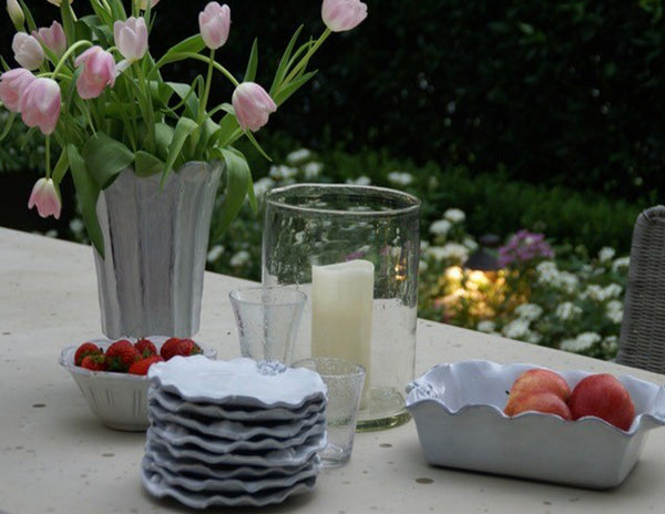 Fleur de Lis Salad/Dessert Plate