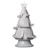 White Christmas Tree with Curled Branches, Large