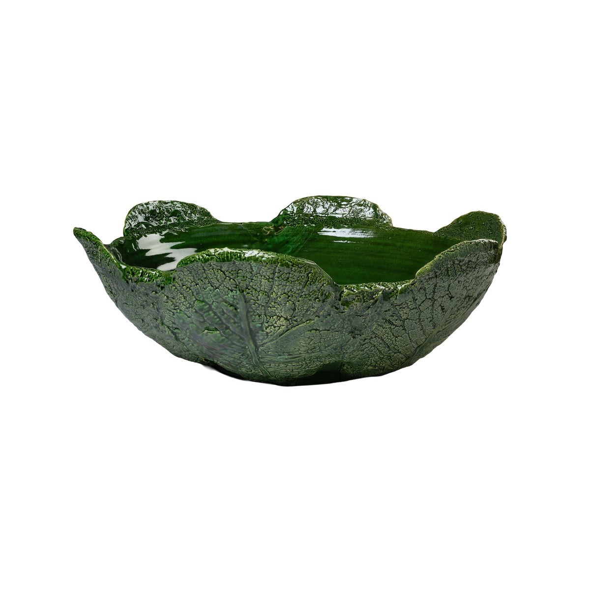 Large Green Cabbage Bowl