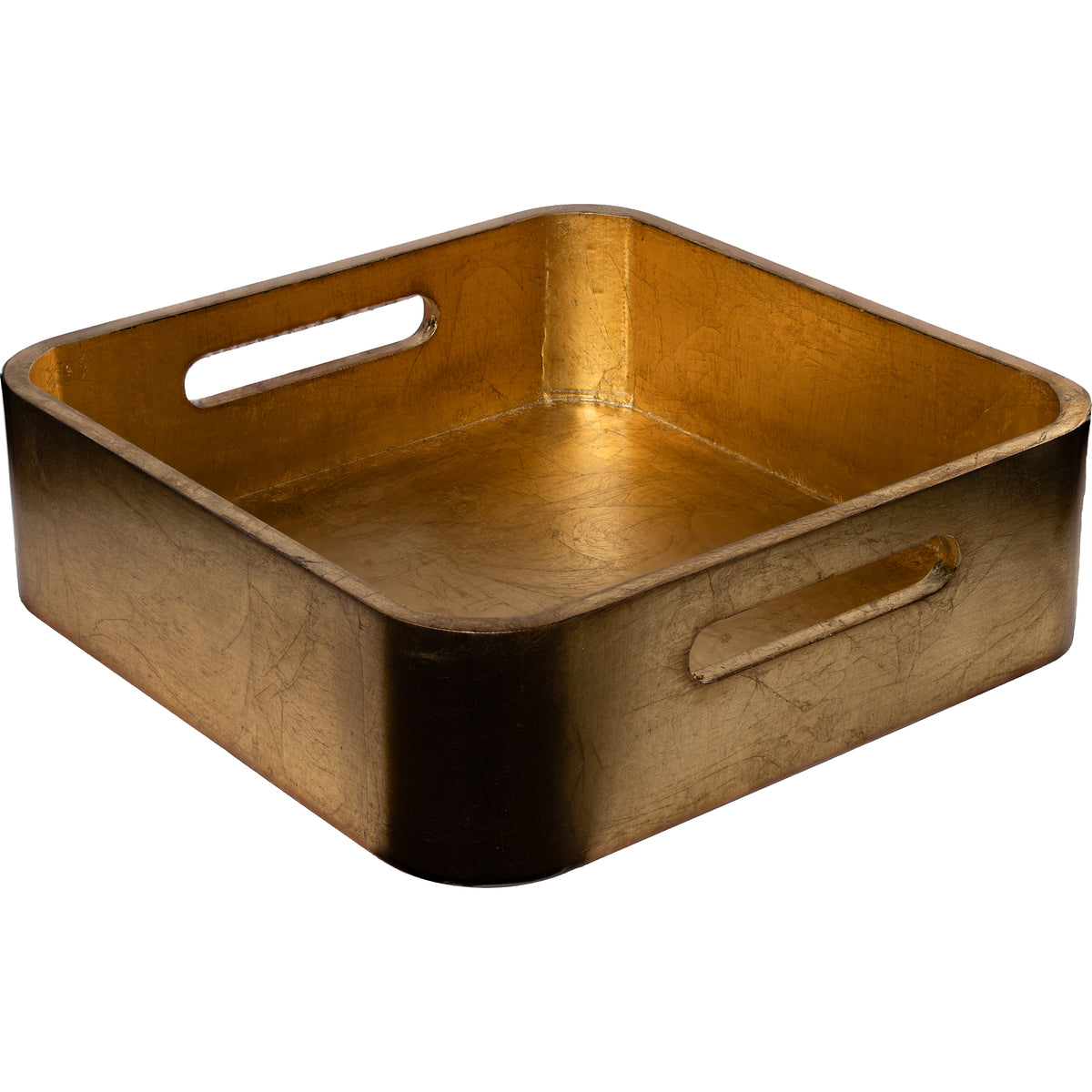 Square Tray, Gold