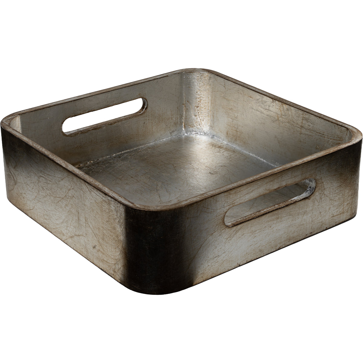 Square Tray, Silver