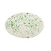 Taverna Speckled Dinner Plate, Green/White