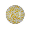 Taverna Speckled Dessert Plate, Yellow/White