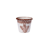 Small Sepia Thumbprint Pot