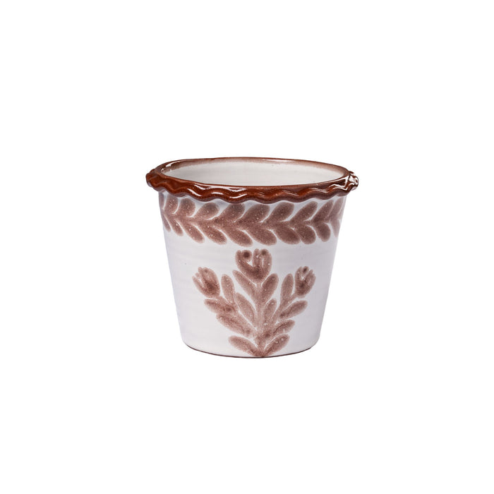Medium Sepia Thumbprint Pot