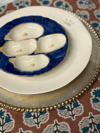 Round Placemat, Antique Silver