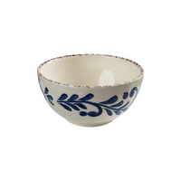 Casa Nuno Soup Bowl, Blue Scroll