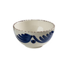 Casa Nuno Bowl, Blue with Palm