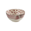 Casa Nuno Bowl, Pink with Pomegranate