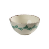 Casa Nuno Bowl, Green with 3 Flowers