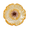 Elisabetta Flower Dinner Plate, Yellow