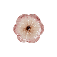 Elisabetta Flower Dessert Plate, Pink