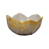 Elisabetta Flower Cereal Bowl, Yellow