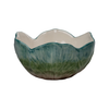 Elisabetta Flower Cereal Bowl, Green