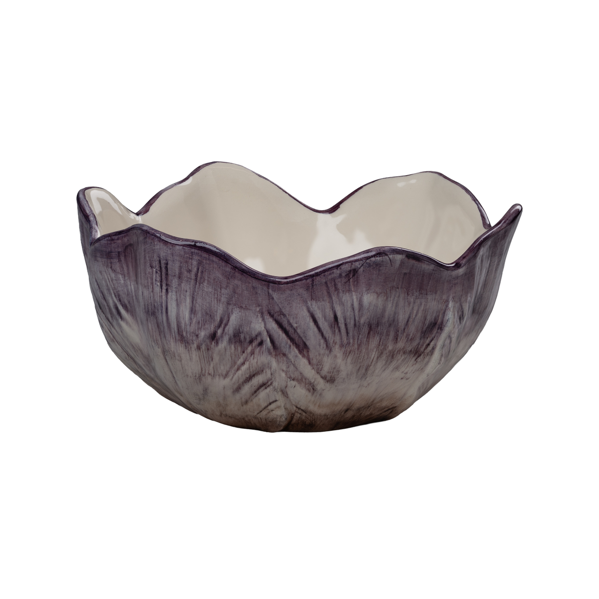Elisabetta Flower Cereal Bowl, Lilac