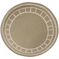 Plate, Miranda Sand & White