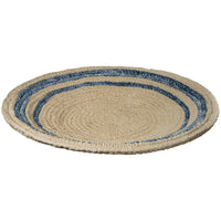 Plate, Aster Sand & Blue