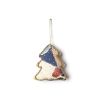 Kantha Beeded ZigZag Tree Ornament