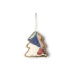 Kantha Beeded ZigZag Tree Ornament