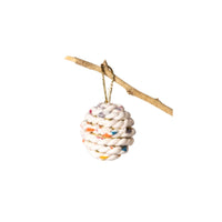 Kantha Rope Ball Ornament