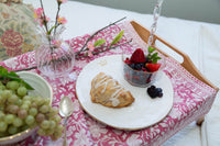 Gold Rim Dinner Plate with Crown
