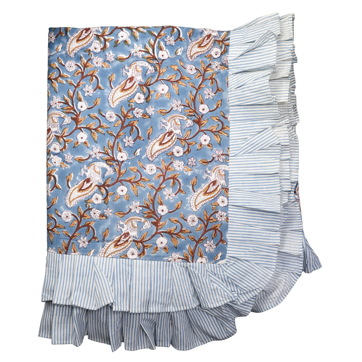 Cotswold Tablecloth, Blue & Yellow