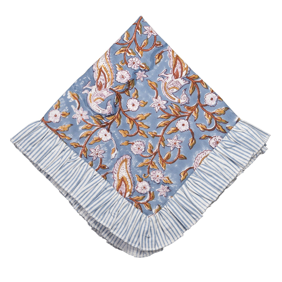 Cotswold Napkin, Blue & Yellow