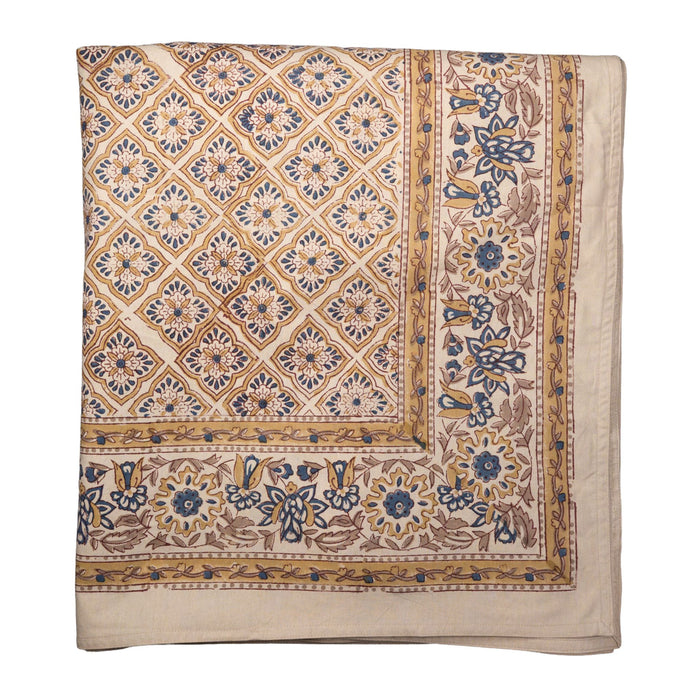 Cabana Tablecloth, Tea Stain Floral