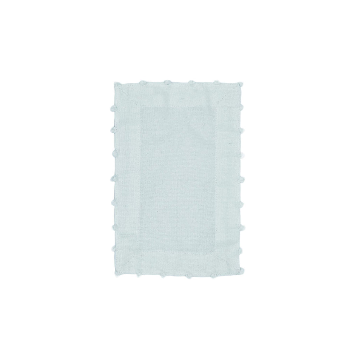Cocktail Napkin, White Pom-Pom