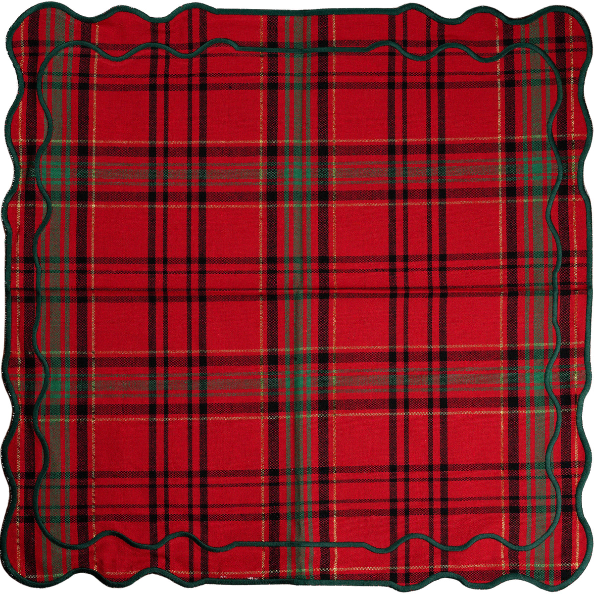 Red and Green Tartan Placemat