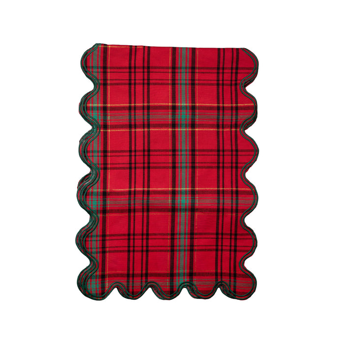 Red and Green Tartan Runner