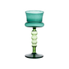 Palazzo Square Wine Glass, Turquoise & Green