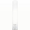 2-Piece Candleholder w/ Cylinder, Clear