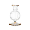 Miss Annie Bud Vase, Amber Trim