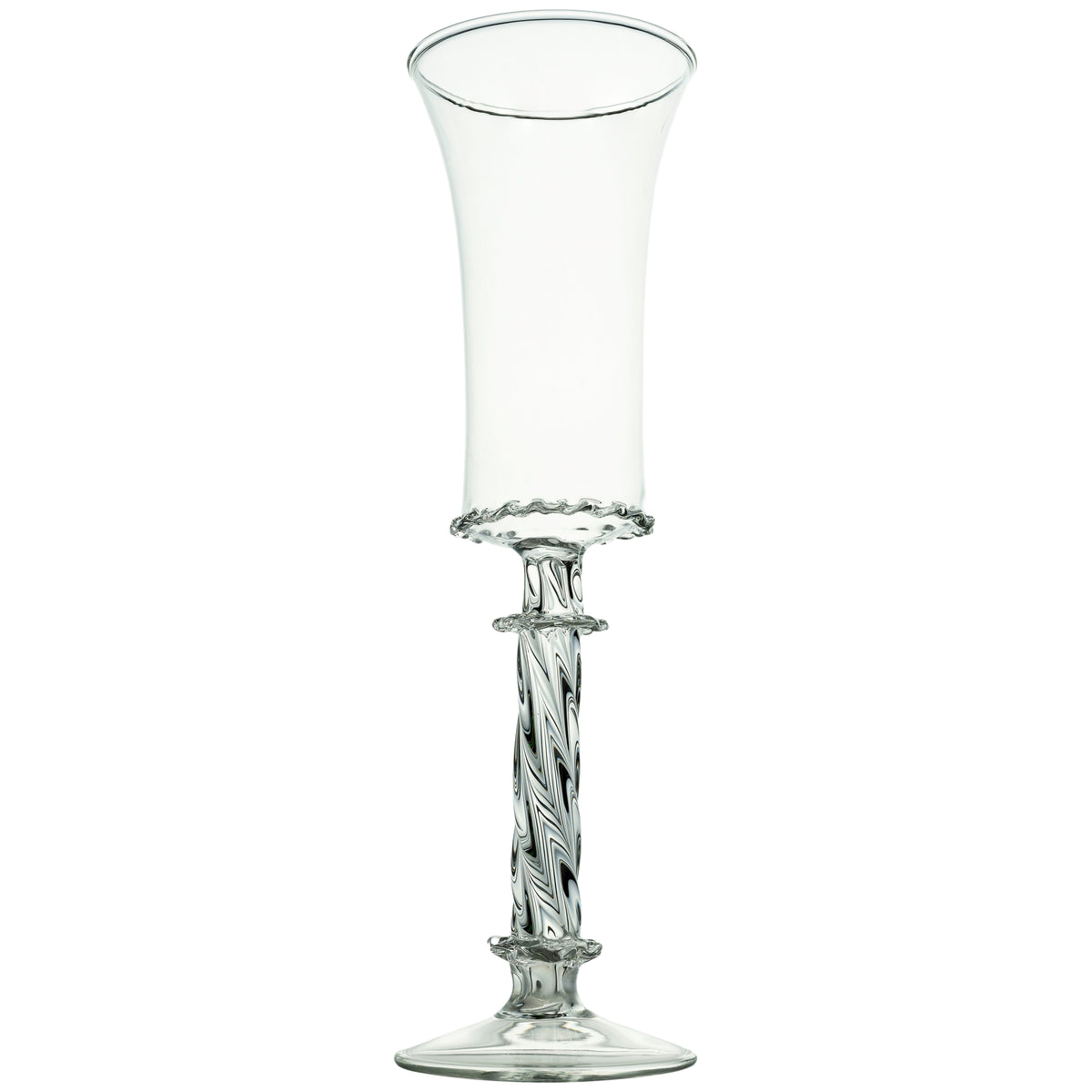 Ophelia Champagne Flute, Clear