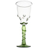 Ophelia Wine Glass, Green
