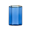 Hampton Hexagon Tumbler, Blue with Amber Rim