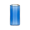 Hampton Hexagon Highball, Blue with Amber Rim