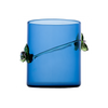 Blue Tumber with Rope & Flowers