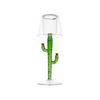 Firefly Tealight Cactus with Red Flowers