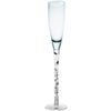 Adriana Champagne Glass, Blue