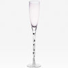 Adriana Champagne Glass, Pink