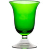 Adriana Water Glass, Emerald Green