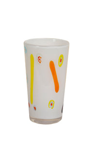 Torcello Millefiori /Stripes Hiball, White