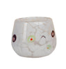 Torcello Millefiori/Stripes Votive, White