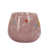 Torcello Millefiori/Stripes Votive, Mauve