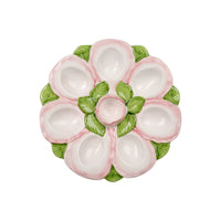 Egg Tray, Pink and White