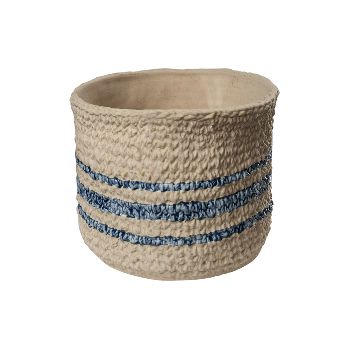 Pot, Mira Sand & Blue
